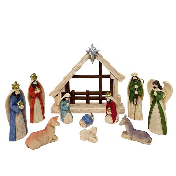 St. Nicholas Square® Nativity Christmas Table Decor 11-piece Set