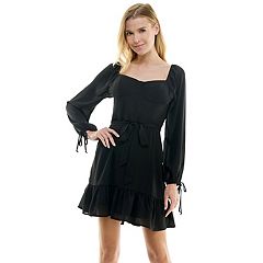 Black dress clearance for funeral juniors