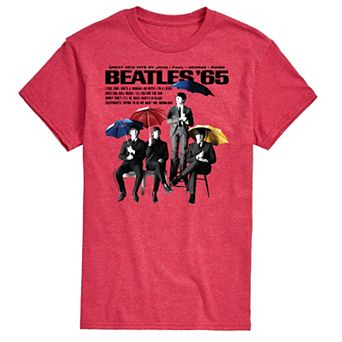 Men's The Beatles 65 Umbrellas Graphic Tee