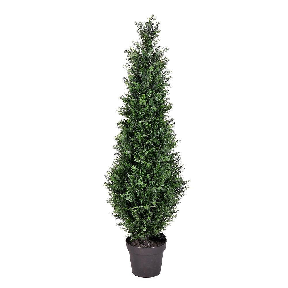 Green Cedar Artificial Christmas Tree