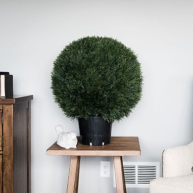 Vickerman Artificial Green Cedar Ball