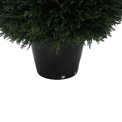 Vickerman Artificial Green Cedar Ball