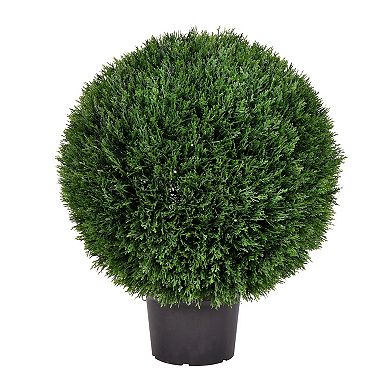 Vickerman Artificial Green Cedar Ball