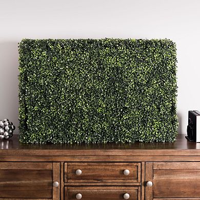 Vickerman Artificial Green Boxwood Hedge