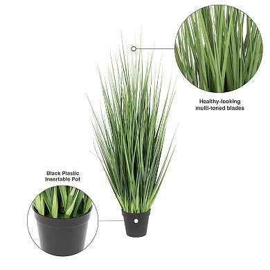 Vickerman 60" Artificial Potted Extra Full Green Grass