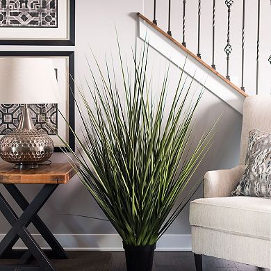 Vickerman 60" Artificial Potted Extra Full Green Grass