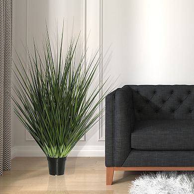 Vickerman 60" Artificial Potted Extra Full Green Grass