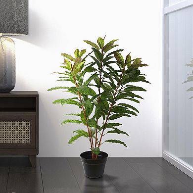 Vickerman 34" Artificial Green Myrtle Real Touch Plant