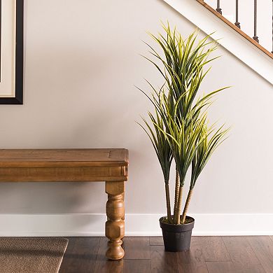 Vickerman 40" Artificial Green Yucca Plant