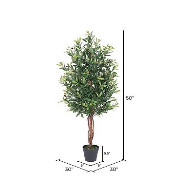 Vickerman 50" Artificial Olive Tree