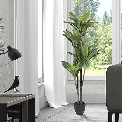 Vickerman 60" Artificial Real Touch Dracaena Plant