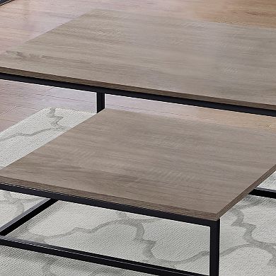 Monarch Contemporary Coffee & End Table 3-piece Set