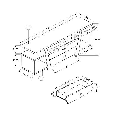 Monarch Modern TV Stand
