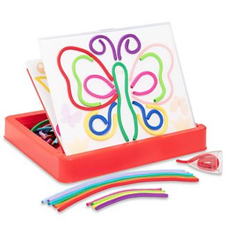 Melissa & Doug Rainbow Cord Picture & Pattern Maker