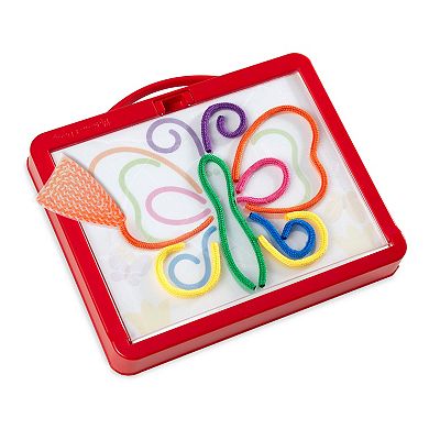 Melissa & Doug Rainbow Cord Picture & Pattern Maker