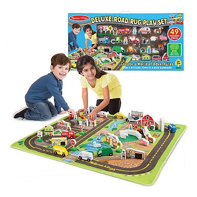 Melissa & Doug Deluxe Road Rug Play Set