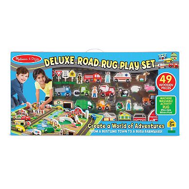 Melissa & Doug Deluxe Road Rug Play Set