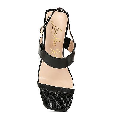 London Rag Women's Block Heel Sandals