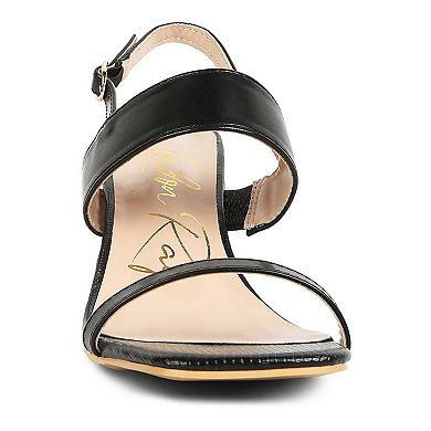 London Rag Women's Block Heel Sandals