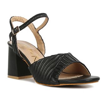 London Rag Women's Pleated Dress Sandals