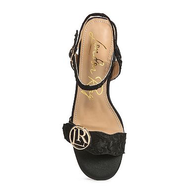 London Rag Chaplet Women's Block Heel Dress Sandals