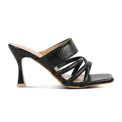 London Rag Women's Crisscross Dress Sandals