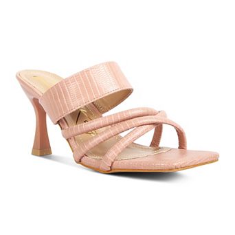 London Rag Women's Crisscross Dress Sandals