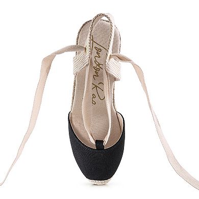 London Rag Little Mary Women's Strappy Wedge Sandals