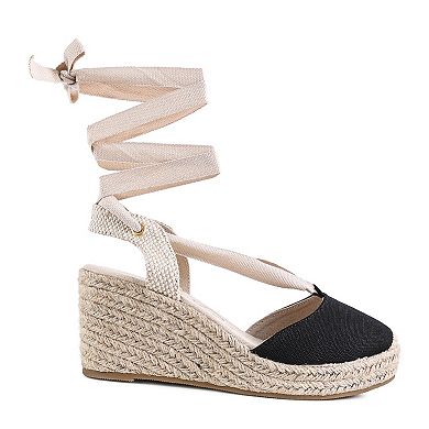 London Rag Little Mary Women's Strappy Wedge Sandals