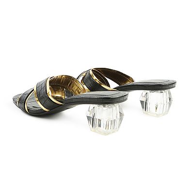 London Rag Stellar Women's Slide Dress Sandals