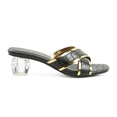London Rag Stellar Women's Slide Dress Sandals