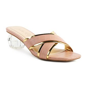 London Rag Stellar Women's Slide Dress Sandals