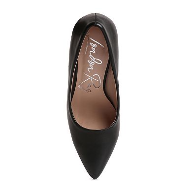 Women's London Rag Smooth Finish Women's Block Heel Pumps