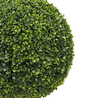 Vickerman 24" Artificial Green Boxwood Ball