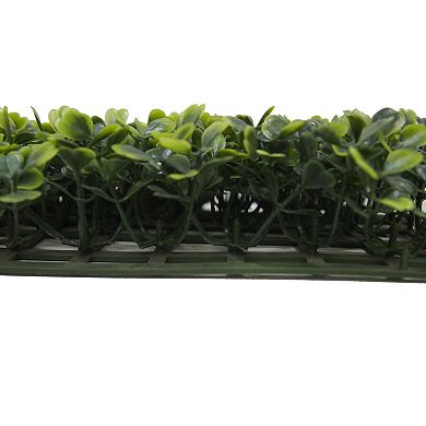 Vickerman 50" Artificial Green Boxwood Mat