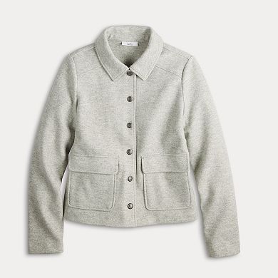 Women's Croft & Barrow® Collared Jacket
