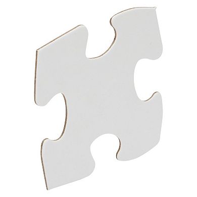 12x Round Blank Jigsaw Puzzle Sets for DIY Crafts, 12.5 Inch