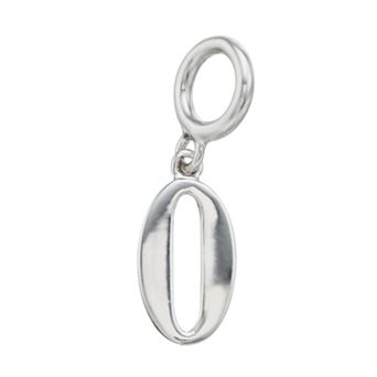 Lavish by TJM Sterling Silver Number Charm
