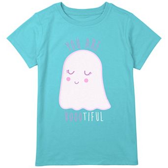 Girls 7-16 Plus Size You Are Boootiful Ghost Halloween Graphic Tee
