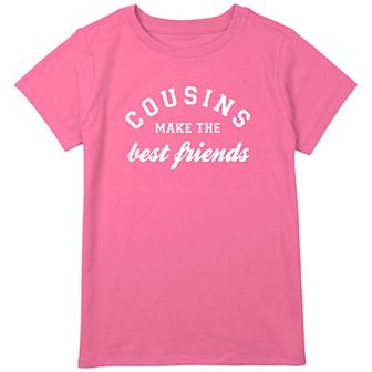 Girls 7-16 Plus Size Cousins Make The Best Friends Graphic Tee
