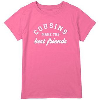 Girls 7-16 Plus Size Cousins Make The Best Friends Graphic Tee