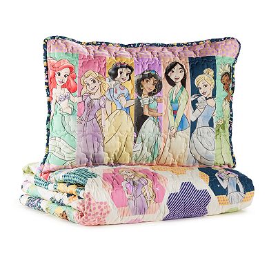 Disney's Princess Patch Quilt Set with Shams by The Big One®