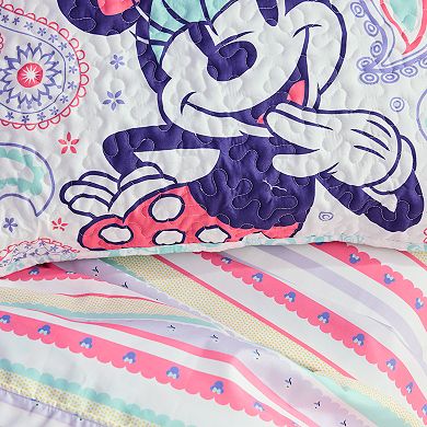 Disney's Minnie Paisley Quilt Set with Shams by The Big One®