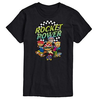 Big & Tall Nickelodeon Rugrats Rocket Power Skating Graphic Tee