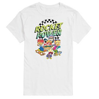Big & Tall Nickelodeon Rugrats Rocket Power Skating Graphic Tee