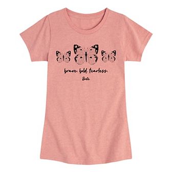 Girls 7-16 Barbie® Brave Bold Fearless Butterfly Graphic Tee