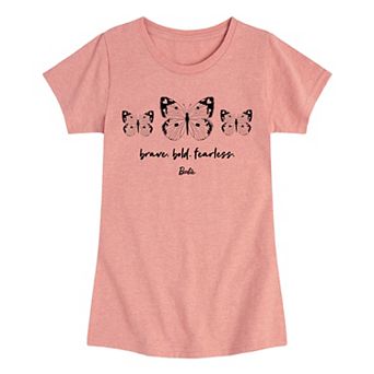 Girls 7-16 Barbie® Brave Bold Fearless Butterfly Graphic Tee