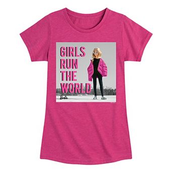 Girls 7-16 Barbie® Girls Run The World Graphic Tee
