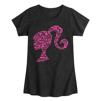 Girls 7-16 Barbie® Lifestyle Silhouette Fill Graphic Tee