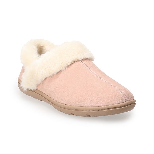 kohls womens bootie slippers